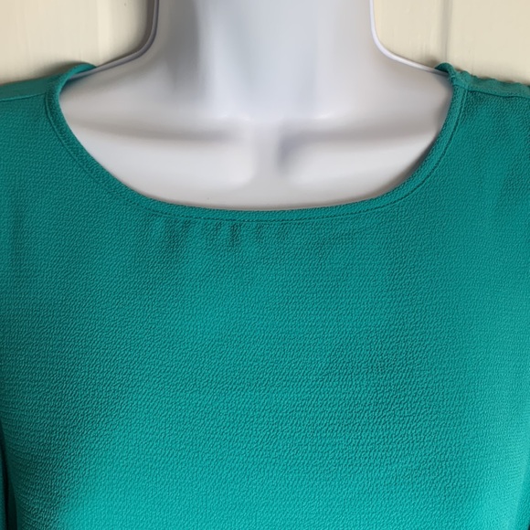 Trendy JS Cold Shoulder Blouse Size M - Picture 7 of 8